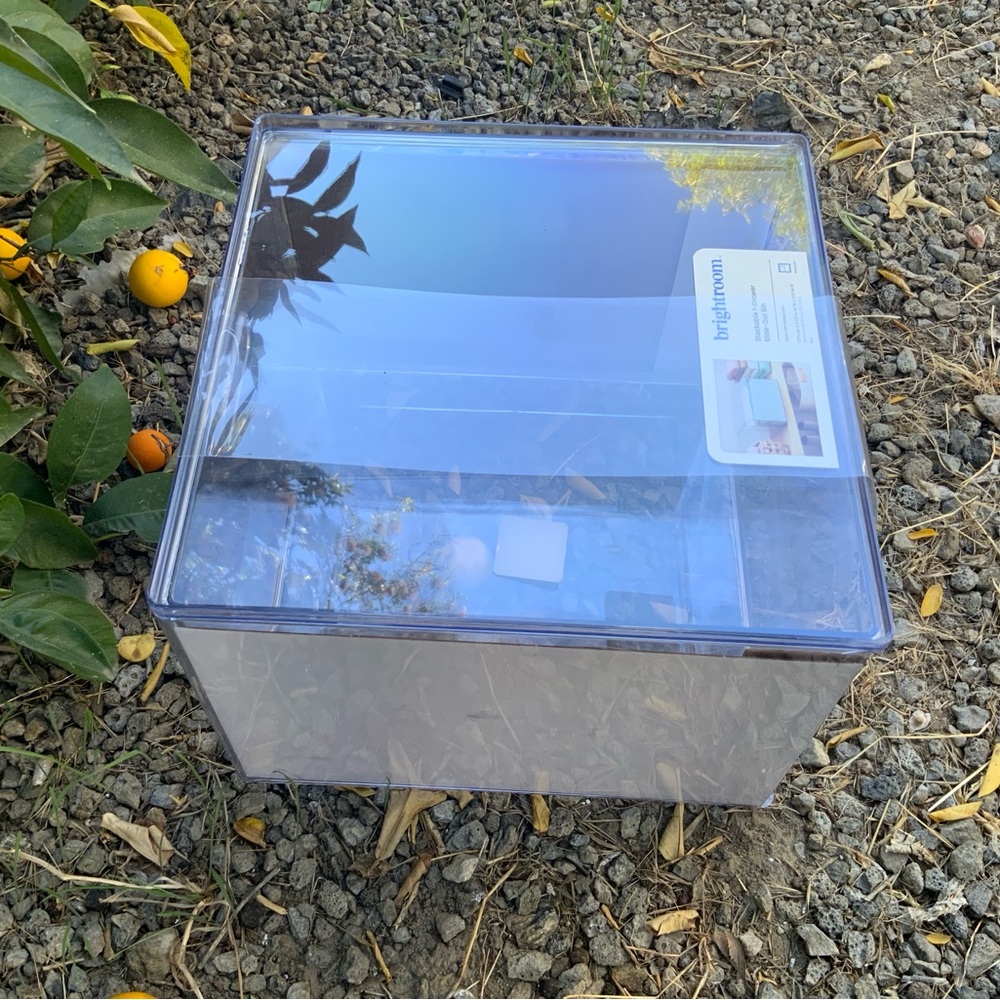 Brightroom Modular Clear Storage Bin - Picture 3 of 4